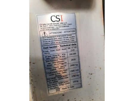 Apilador eléctrico 2017  CSI SBCXT1520 (6)
