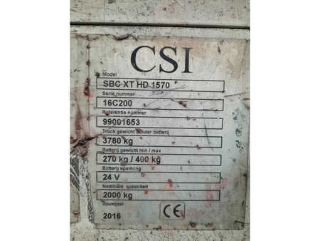 Apilador eléctrico 2017  CSI SBCXT1520 (7)