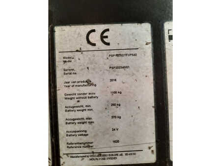 Apilador eléctrico 2016  Unicarriers PSP160SDTFVP540 (6)