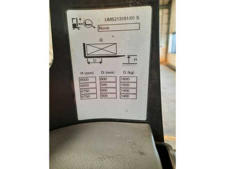 Schubmaststapler 2017  Unicarriers 160DTFVRE675UMS (7)