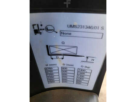 Työntömastotrukki 2021  Unicarriers 160DTFVXE795UMS (7)