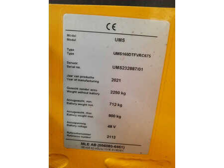 Skyvemast 2021  Unicarriers UMS160DTFVRC675 (6)