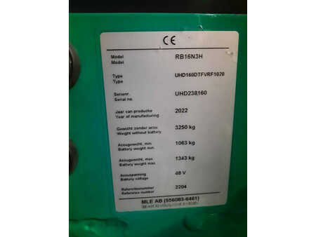 Carrelli retrattili 2022  Mitsubishi RB16N3H (6)