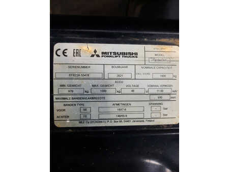 El truck - 4 hjulet 2021  Mitsubishi FB18ACNT (6)