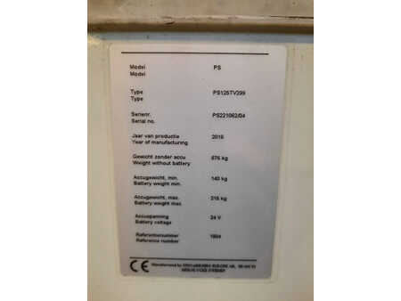 Magasemelésű béka 2019  Unicarriers PS125 (6)