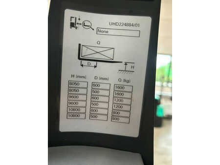 Työntömastotrukki 2019  Unicarriers UHD160DTFVRF1080 (5)