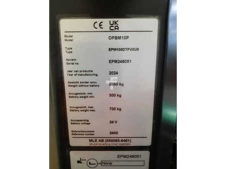 Vertikální vychystávací vozík 2024  Mitsubishi OPBM10P (7)