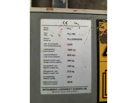 Transpaletas manuales  Unicarriers PLL180 (6)