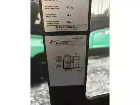 Stacker de condutor em pé 2022 Mitsubishi SBR 16 N2 (6)