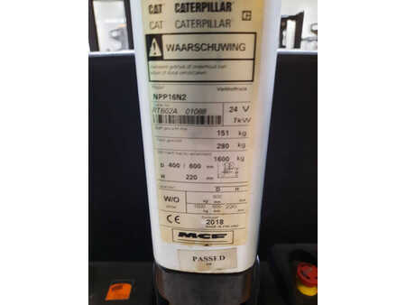 Håndpalleløftere  CAT Lift Trucks NPP16N2 (4)