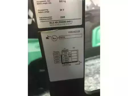 Stacker de condutor em pé 2022 Mitsubishi SBR 16 N2 (6)