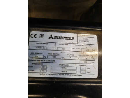 Carrelli elettrici 4 ruote 2023  Mitsubishi FB16ACNT (6)