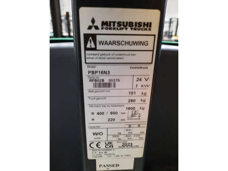 Håndpalleløftere  Mitsubishi PBP16N3 (4)