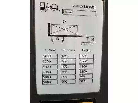 Stapelaars met staplatform 2020  Unicarriers 160SDTFV540AJN (7)
