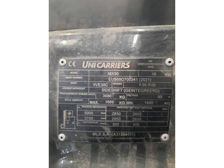Elektro čtyřkolový VZV 2021  Unicarriers MX30 (6)