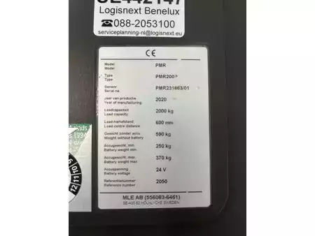 Kézi raklapemelő 2020  Unicarriers PMR200P (5)