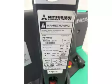 Handhubwagen 2023  Mitsubishi PBP 16 N3 (5)