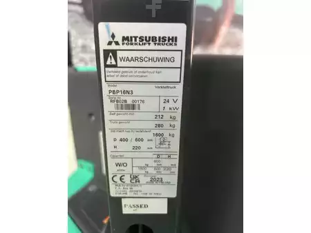 Wózek paletowy ręczny 2023  Mitsubishi PBP 16 N3 (5)