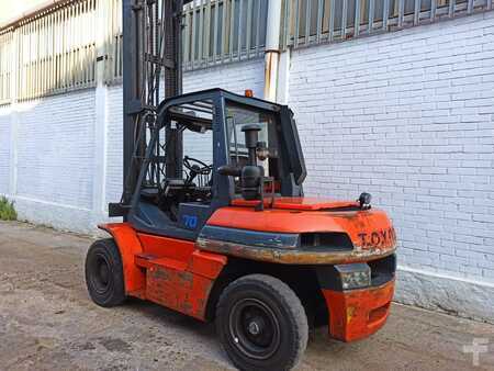 Chariots élévateurs diesel 1991  Toyota 5FD70 (3)