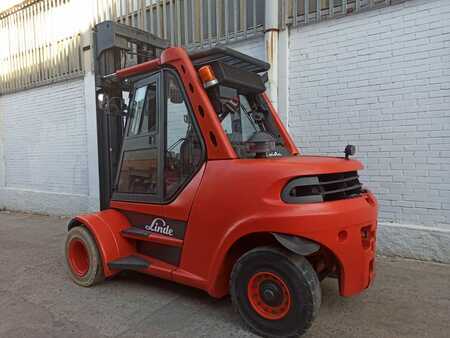 Wózki widłowe diesel 2005  Linde H80D900 (3)