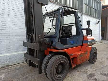 Wózki widłowe diesel 1991  Toyota 5FD70 (1)