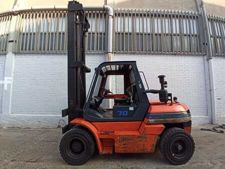 Wózki widłowe diesel 1991  Toyota 5FD70 (2)
