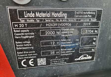 Treibgasstapler 2019  Linde H20T evo 391 (10) 