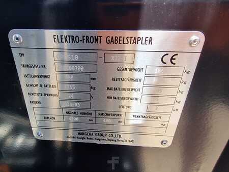 Elektryczne 3-kołowe 2023  HC (Hangcha) CPDS10-XD2-I Neu / New Li-Ion-Batterie (8)