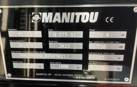 Gázüzemű targoncák 2023  Manitou MI 18 G (4)
