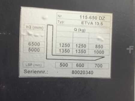 Retráctil 1994  Jungheinrich ETV A 13.5 (7)