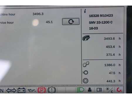 Carretilla elevadora diésel 2016  SMV Konecranes 33-1200C (14)