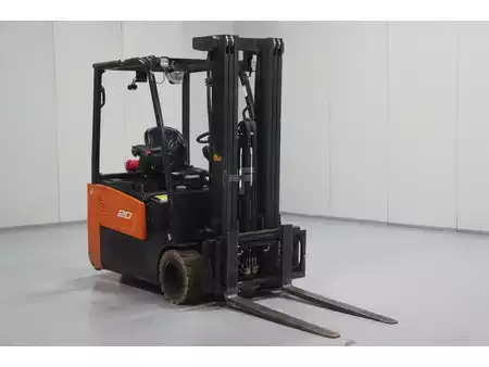 3-wiel elektrische heftrucks 2018  Doosan B20T-7 (1)