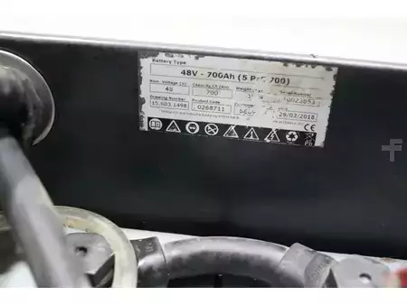 Chariots à mât rétractable 2018  Hyster R1.4 (9)