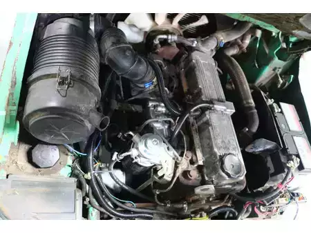 Diesel gaffeltruck 2006  Mitsubishi FD25N (8)