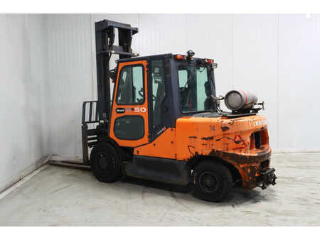 Gázüzemű targoncák 2015  Doosan G50SC-5 (5)