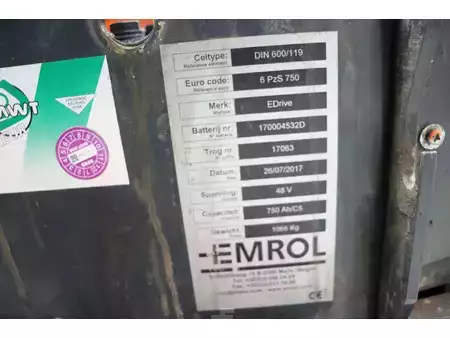 Elektro tříkolové VZV 2017  Doosan B20T-7 (9)