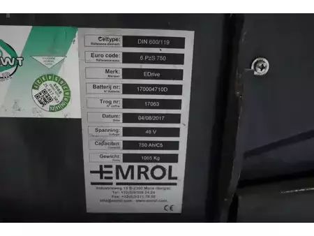 Elektro tříkolové VZV 2018  Doosan B20T-7 (9)