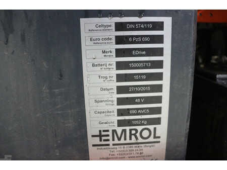 Elektrisk- 3 hjul 2015  Doosan B18T-7 (4)