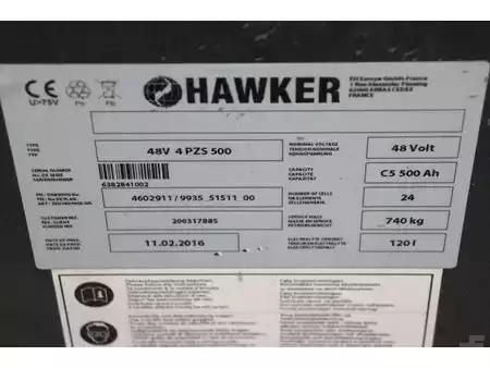 3-wiel elektrische heftrucks 2016  Nissan AG1N1L15Q (9)