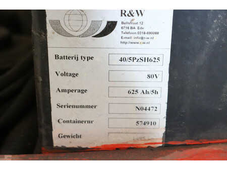 4-wiel elektrische heftrucks 1999  Linde E25-02 (8)