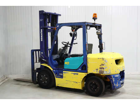 Diesel gaffeltruck 2001  Komatsu FD40ZT-7 (4)