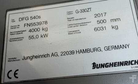 Diesel truck 2017  Jungheinrich DFG540s (6)