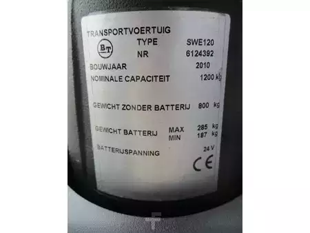 Hochhubwagen 2010  BT SWE120 (13)