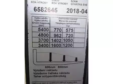 Ruční vysokozdvižný vozík 2018  Toyota SWE160 (13)