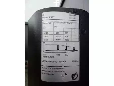 Ruční vysokozdvižný vozík 2019  Toyota SPE140L (14)