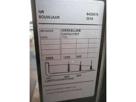 Ruční vysokozdvižný vozík 2016  Toyota SPE120 (12)