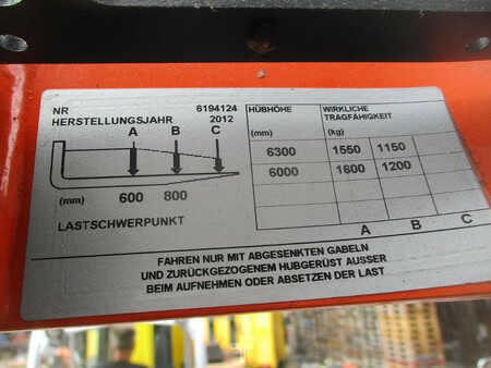 Tolóoszlopos targonca 2012  BT RRE 160 (12)