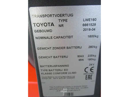 El-pallevogn 2019  Toyota LWE160 (8)