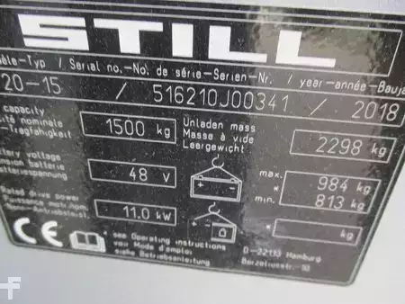 Eléctrico - 3 rodas 2018  Still RX20-15 (14)
