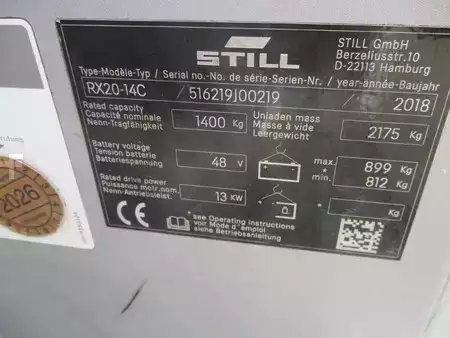 Elektromos 3 kerekű 2018  Still RX20-14C (12)